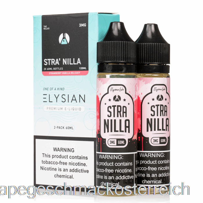 Stra'nilla Cake - Elysian Labs - 120 Ml 6 Mg Vape-Geschmack